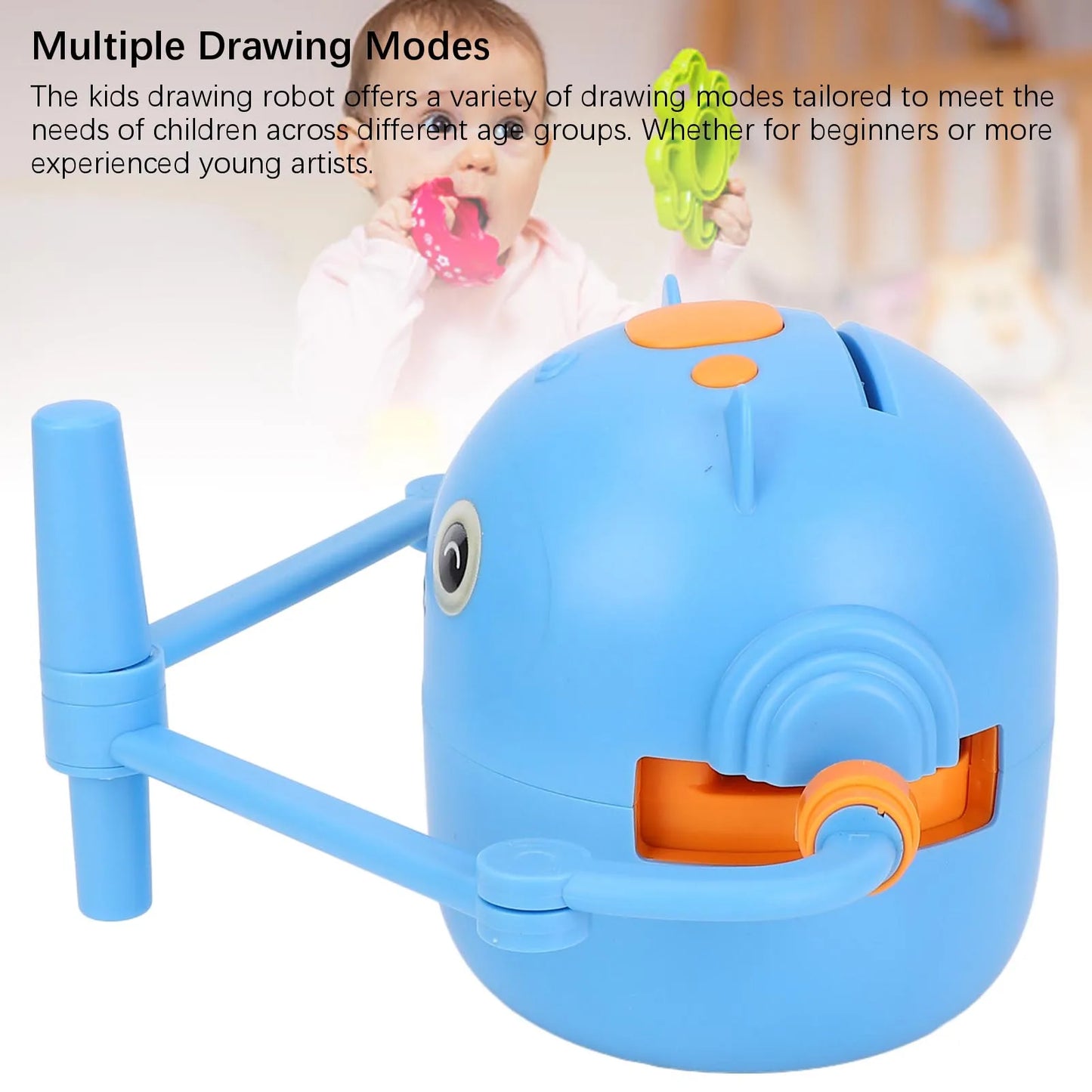 Interactive Educational Drawing Robot Painting Robot for Kids Early Education Toy with 100 Cards Automatic Painting Robot
