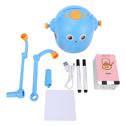 Interactive Educational Drawing Robot Painting Robot for Kids Early Education Toy with 100 Cards Automatic Painting Robot